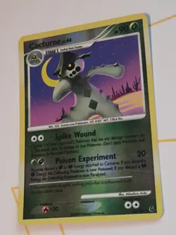 1x Cacturne - 42/127 - Uncommon - Reverse Holo Lightly Played Pokemon Platinum - Image 2