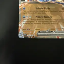 Pokemon TCG - Greninja ex 106/167 Play Stamped Prize Pack Series 7 Holo - Image 4