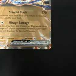 Pokemon TCG - Greninja ex 106/167 Play Stamped Prize Pack Series 7 Holo - Image 5