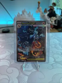 Mega Charizard X EX SIR 125/094 Phantasmal Flames Pokemon TCG PACK FRESH 🔥🔥 - Image 1