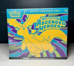 Pokemon TCG Ascended Heroes ETB Elite Trainer Box Sealed IN HAND - Image 1