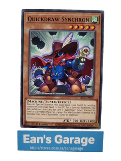 YuGiOh! Quickdraw Synchron 1st Edition LED6-EN032 Legendary Duelists common - MN - Image 1