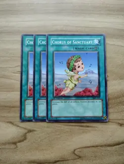 Yu-Gi-Oh! - Chorus Of Sanctuary 3X - Full Playset - Image 1