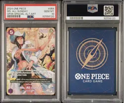 One Piece Ms. All Sunday OP06-064 Special Alt Art English OP-04 064 SP PSA 10 - Image 4