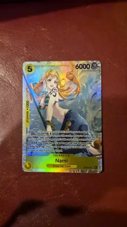 One Piece English Heroines Edition Nami EB03-053 SR NM - Image 1