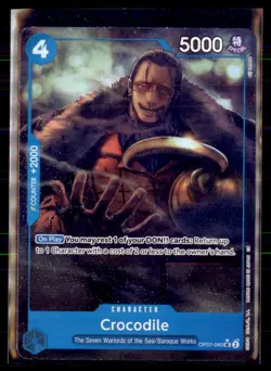 One Piece The Best- Vol. 2 OP07-040 Crocodile Alternate Art - Image 1