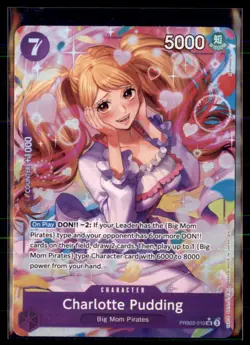 One Piece The Best- Vol. 2 PRB02-010 Charlotte Pudding Alternate - Image 1