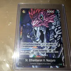 St. Ethanbaron V. Nusjuro OP13-080 (Alternate Art) One Piece Carrying On His Wil - Image 2