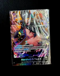 One Piece Starter Deck St 27 Blackbeard Marshall D Teach Deck Only - Image 1