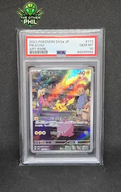 PIKACHU 173/165 PSA 10 GEM MINT Sv2a: Pokemon Card 151 Japanese - Image 1