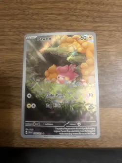 Pokemon TCG Pawmi Illustration Rare Card 226/091 SV Paldean Fates - Image 3