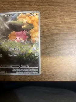 Pokemon TCG Pawmi Illustration Rare Card 226/091 SV Paldean Fates - Image 5