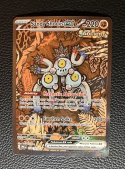 Pokemon TCG Prismatic Evolutions Sandy Shocks EX Card 159/131 - Image 1