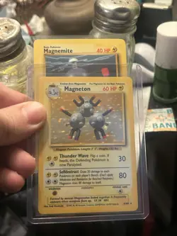 Pokemon TCG Base Set Magnemite & Magneton Cards 1999 Vintage Lot - Image 3
