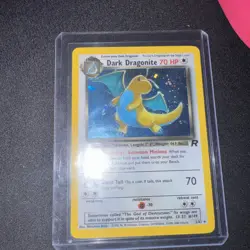 Pokemon Dark Dragonite Holo Rare TCG Card 5/82 - Image 1