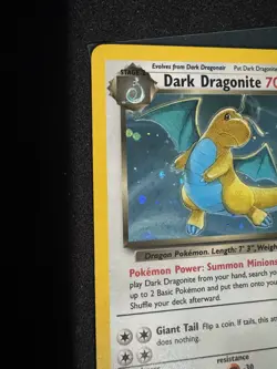 Pokemon Dark Dragonite Holo Rare TCG Card 5/82 - Image 2