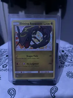 Pokemon TCG Shining Rayquaza Card Legends 56/73 LP - Image 1