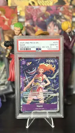 Nami Promo OP09-070 PSA 10 Premium Card Collection Best Selection Vol. 4 - Image 1