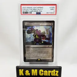 MTG - Secret Lair - Collective Brutality - Graded - PSA 9 - Image 1