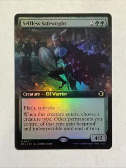 Selfless Safewright (Extended Art) Lorwyn Eclipsed Foil - Image 1