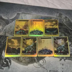 MTG Aetherdrift • First-Place Foil Lands Mix Lot ◇ 7 - Image 1