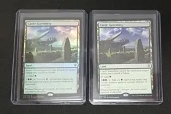 MTG Castle Garenbrig - Throne of Eldraine - 1x Reg 1x Foil #240 NM/Never Played - Image 4