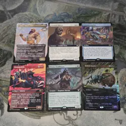 MTG Aetherdrift • Borderless Rares Mix Lot ◇ 6 - Image 1