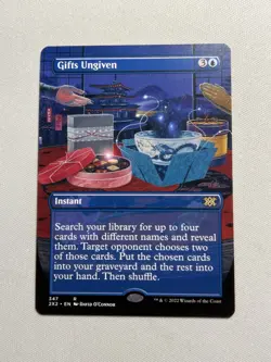 Gifts Ungiven (Borderless) R Double Masters 2022 347 NM - Image 1