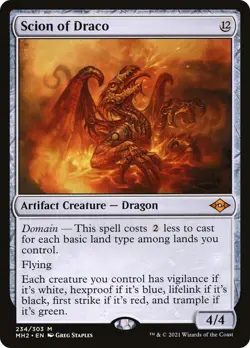 MTG Foil - Scion of Draco - 234 / NM / English - Image 1