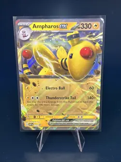 Ampharos EX 016 SVP Scarlet & Violet Black Star Promo Pokemon (ash1) *condition* - Image 1