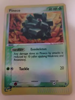 Pineco Reverse Holo 71/97 Pokemon Dragon LP - Image 1