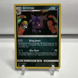 2019 Pokemon TCG Unbroken Bonds Greninja 117/214 Holo Rare NM One Owner - Image 1