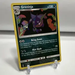 2019 Pokemon TCG Unbroken Bonds Greninja 117/214 Holo Rare NM One Owner - Image 2