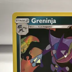 2019 Pokemon TCG Unbroken Bonds Greninja 117/214 Holo Rare NM One Owner - Image 3