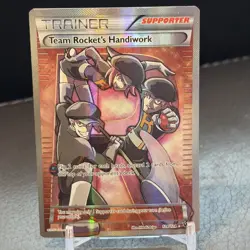 Pokemon Card - Team Rocket's Handiwork XY Fates Collide 124/124 Ultra Rare - Image 1