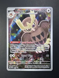 Pokemon: Noctowl Scarlet & Violet Black Star Promo Holo 141 - Image 1