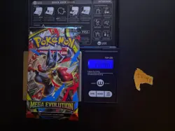 22.46g VERY HEAVY Mega Evolution Pokemon Sealed Booster Pack New SIR/HRU - Image 1