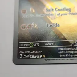 Pokemon Nacli 220/193 Sv02: Paldea Evolved Illustration Rare Full Art Holo 70 H… - Image 3