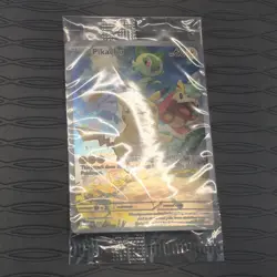 Pokemon Pikachu Sealed Promo SVP EN 027 Black Star Paldea Evolved ETB Promo - Image 2