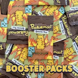 Pookiemoot Pack - Pokemon fan art Poke Derp Sealed Generation 1 New - Image 1