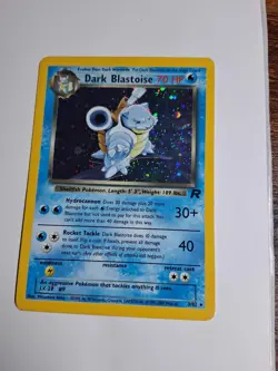 Dark Blastoise Holo 3/82 – Pokemon Team Rocket – WOTC Era Vintage Rare - Image 1