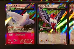 LP/NM JAPANESE Pokemon XY FULL ART Holo-Rare Card LOT Set Swampert 015/070 XY5#1 - Image 4