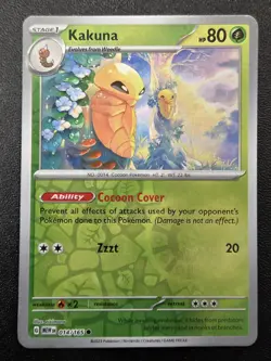 Pokemon TCG - Kakuna Common SV: Scarlet & Violet 151 014/165 NM - Image 1