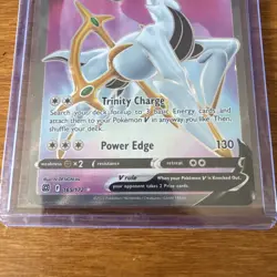 Arceus V 165/172 SWSH Brilliant Stars Full Art Ultra Rare Holo Pokemon 2022 NM - Image 3