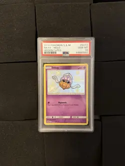 2019 Pokemon S&M Hidden Fates PSA 10 Holo Inkay #SV17 - Image 1