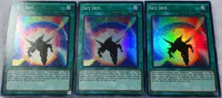 Yugioh 3x Sky Iris OP03-EN009 Super Rare Near Mint Playset - Image 5
