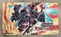 Yugioh - NEW Burst Protocol Premiere Event Playmat Borrelshroud Dragon BPRO - Image 1
