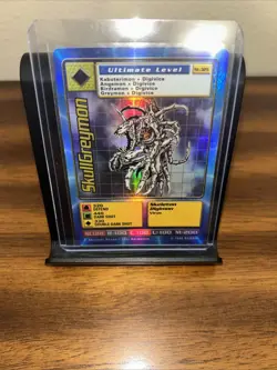 Digimon CCG Battle Series 1 Ultimate Holo Card Skullgreymon ST-32S NM - Image 1