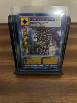 Digimon CCG Battle Series 1 Ultimate Holo Card Skullgreymon ST-32S NM - Image 2