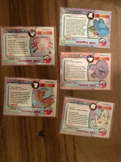 pokemon Topps Cards Lot, Rare Cards All Holo! Vintage Rare Pokemon Cards! - Image 5